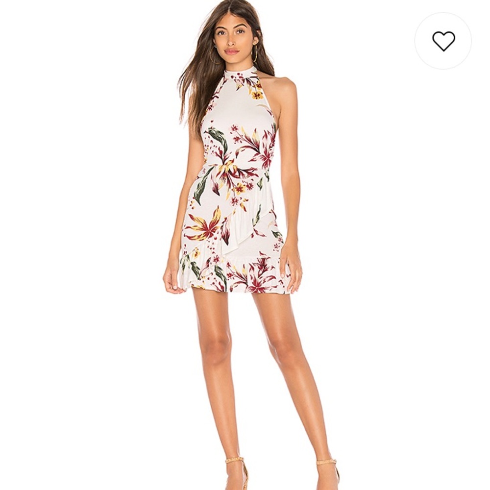 NWT Canyon Floral Open-Back Mini Dress - Revolve